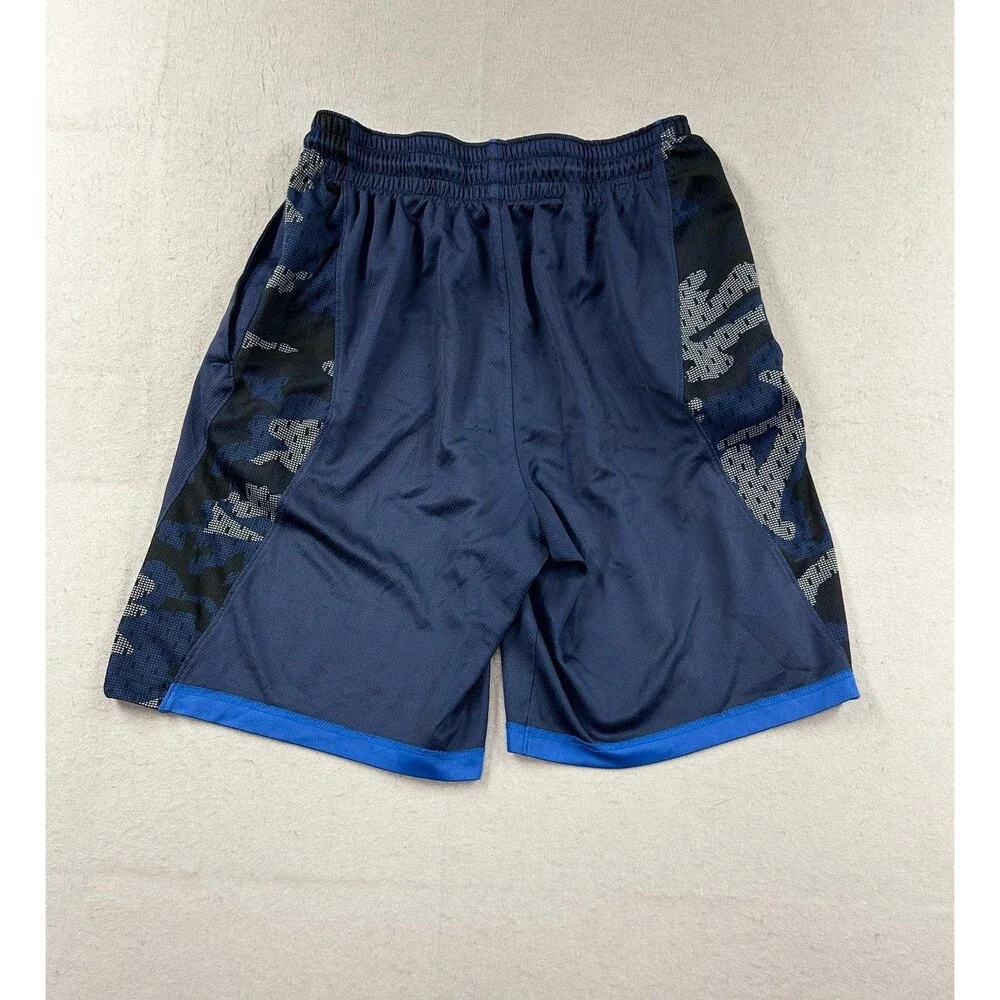 Nike Men's Navy Blue Athletic Basketball Shorts